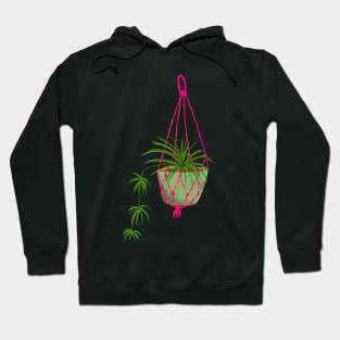 Spider plant macrame Hoodie